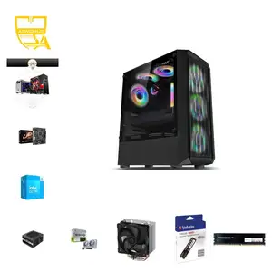 Custom 1080p gaming pc intel core i3 14100f geforce rtx 5060 16gb ddr4, Nicosia — Lakatameia - Agia Paraskevi
