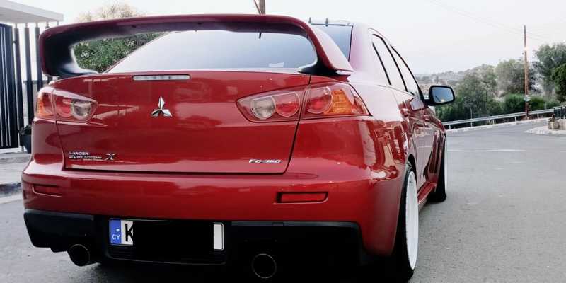 2009 Mitsubishi Lancer Evolution 2,0L 2009 Cyprus