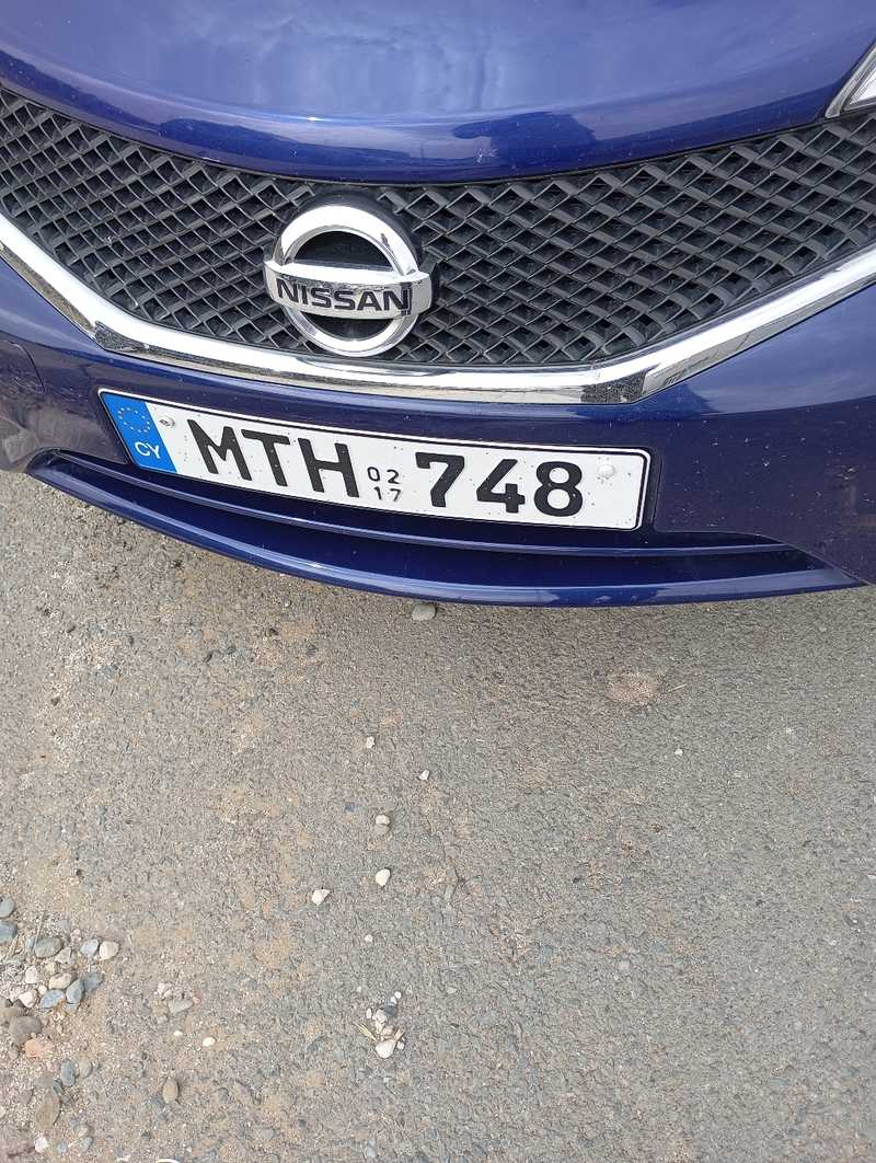 2017 Nissan Note 1,2L 2017 Cyprus