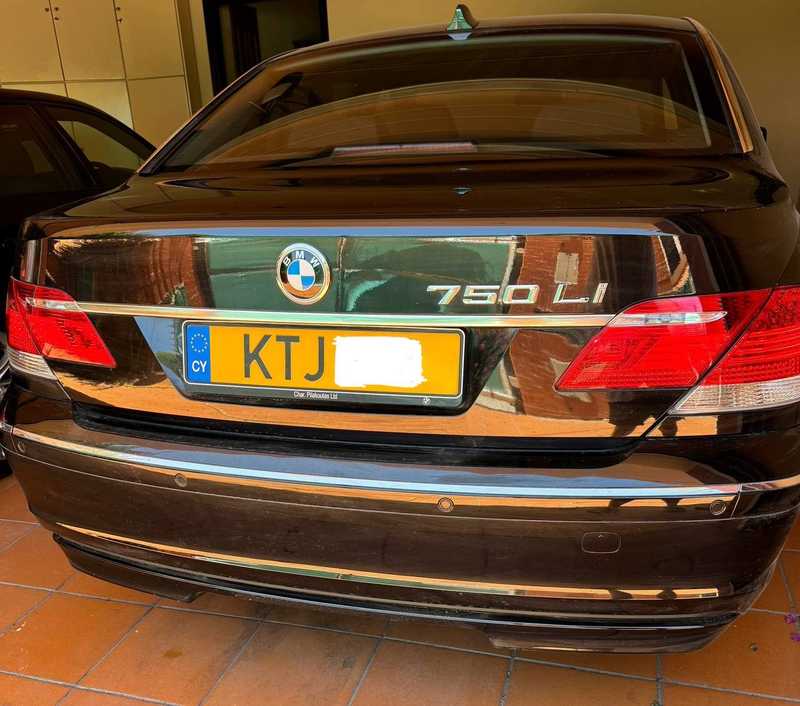 2008 BMW 7-Series 5,0L 2008 Cyprus