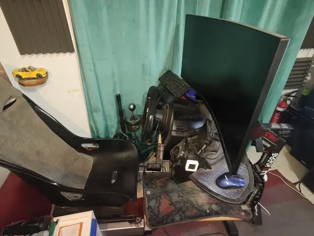 Sim racing rig, Nicosia — Agios Dometios - Agios Georgios