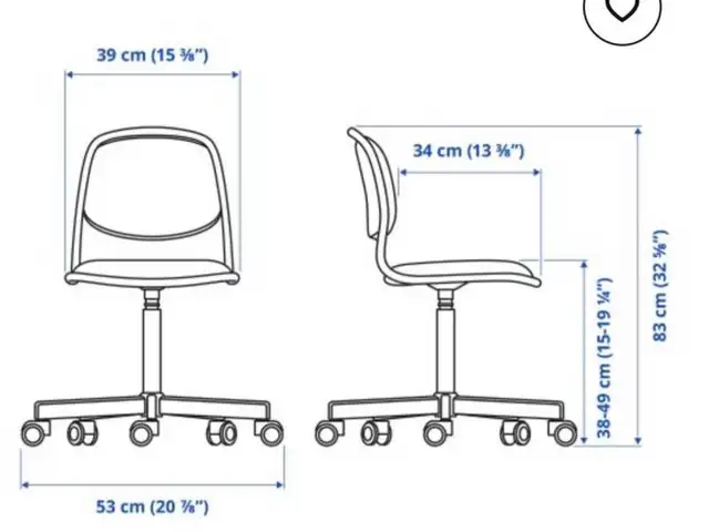 Kids adjustable chair ikea καρέκλα παιδική, Nicosia — Agios Dometios - Agios Georgios