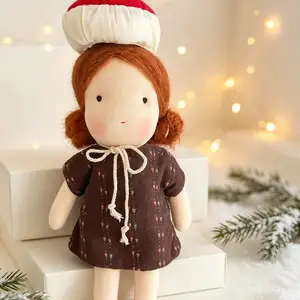 Brand new handmade waldorf winter elf doll, christmas gift, Limassol — Limassol - Agia Zoni