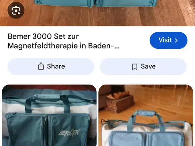 Bemer 3000 magnetic field therapy mat complete set, Επαρχία Πάφου — Universal