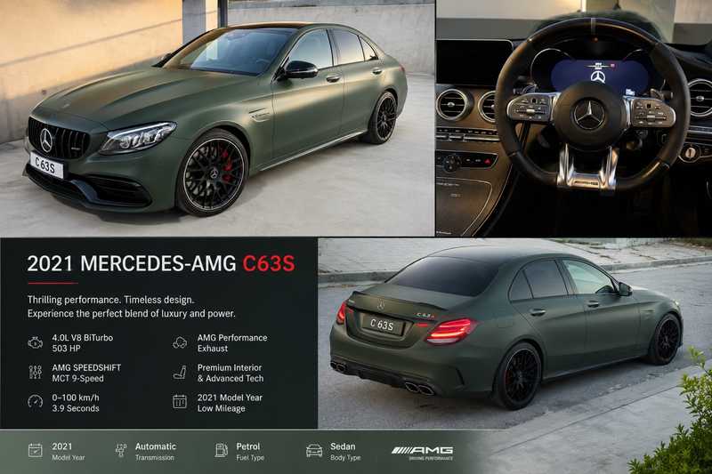 Mercedes-Benz C-Class AMG 4,0L 2021