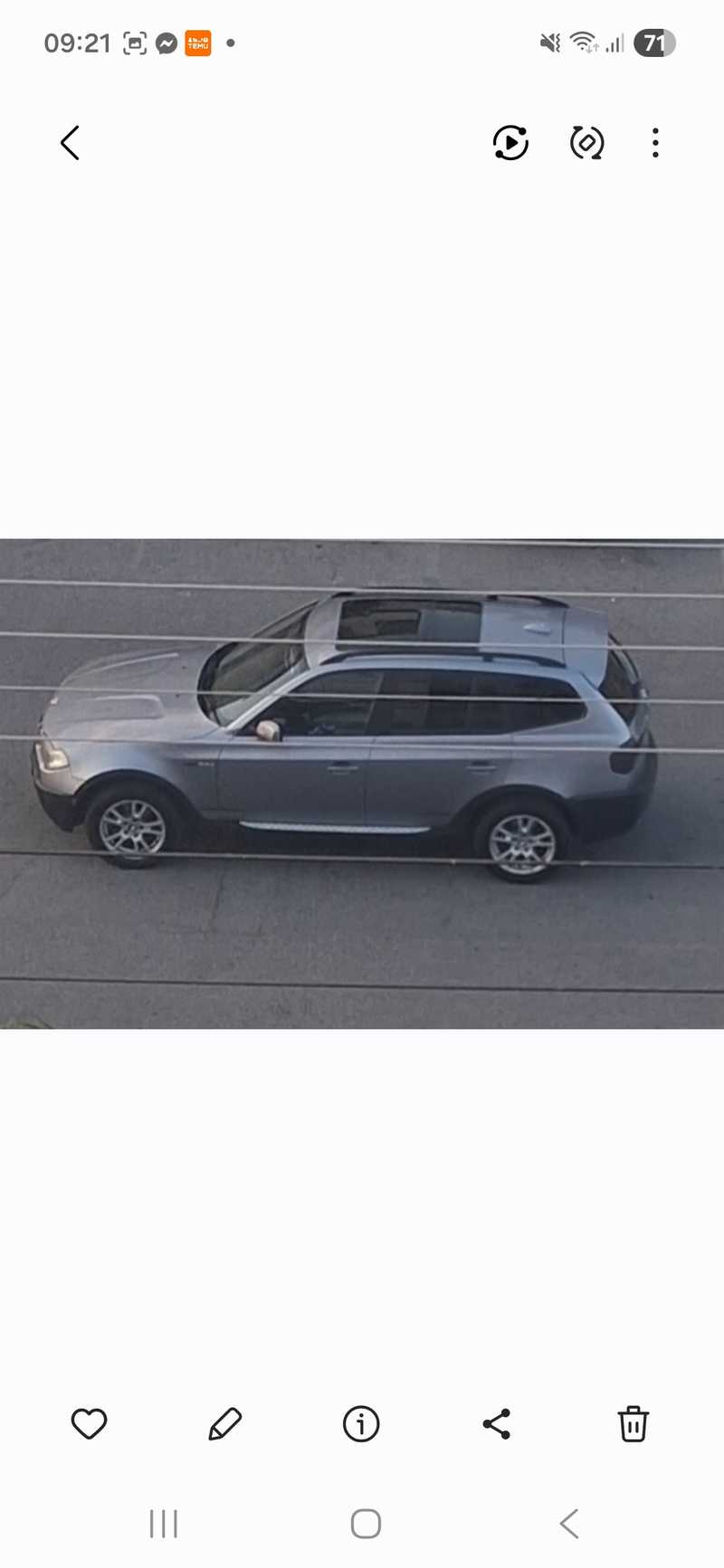 BMW X3 2,0L 2005