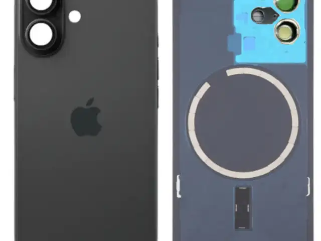 Back battery cover lens magsafe apple iphone 16 black oem, Επαρχία Λεμεσού — Άγιος Αθανάσιος