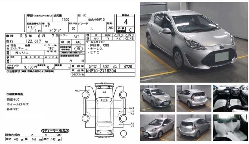 2021 Toyota Aqua 1,5L 2021 Cyprus