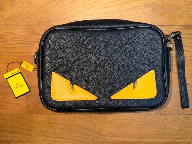 Fendi monster crossbody bag black & yellow, Επαρχία Λευκωσίας — Λευκωσία - Άγιος Αντώνιος