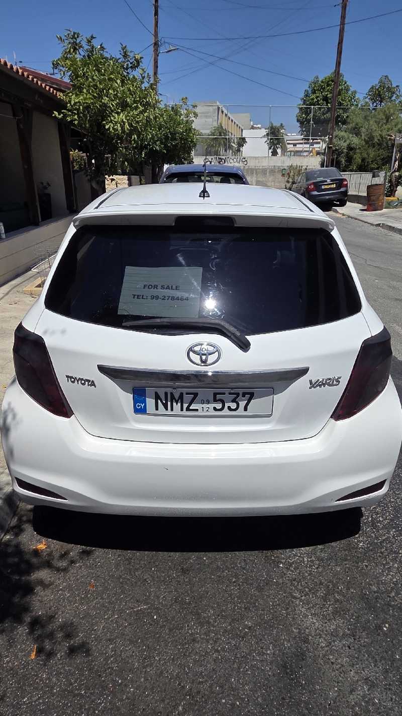 2012 Toyota Yaris 1,3L 2012 Cyprus