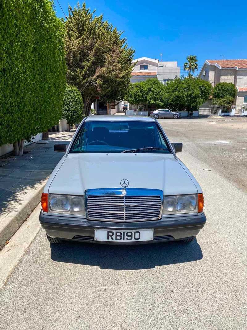 1986 Mercedes-Benz 190 2,0L 1986 Cyprus