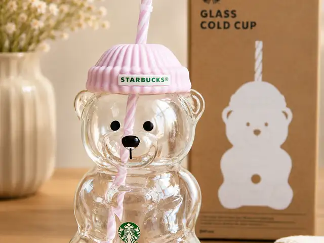 Starbucks 2026 baby pink bearista glass cold cup korea exclusive, Limassol — Agios Athanasios