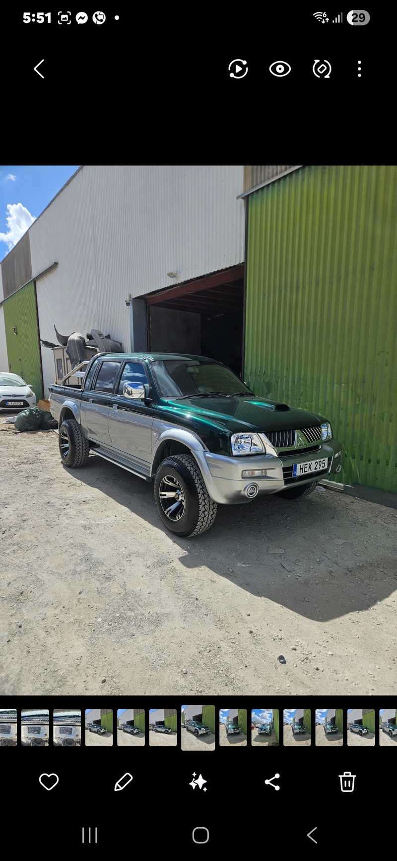 Mitsubishi L200 2,5L 2000