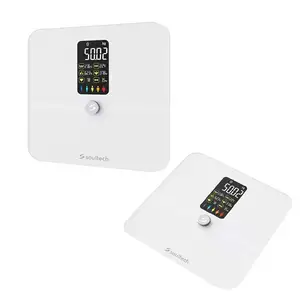 Smart scale bluetooth with body fat measurement soultech at001b white, Limassol — Limassol - Agios Nicolaos