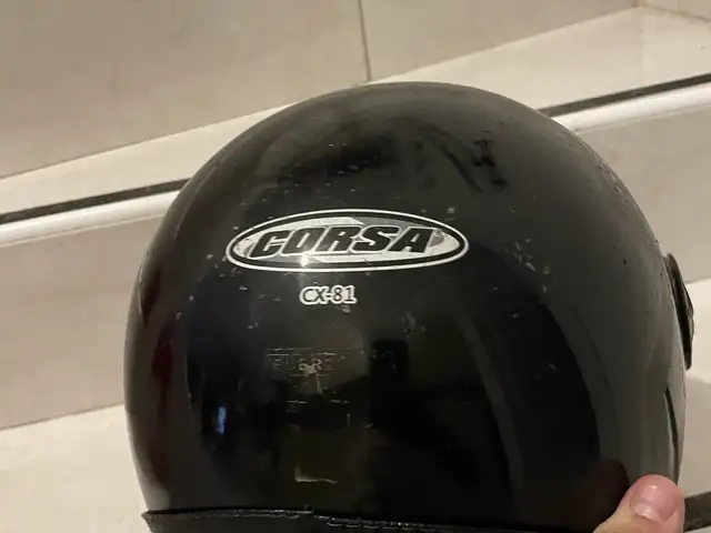 Black helmet, Larnaca — Larnaka - Finikoudes - 3