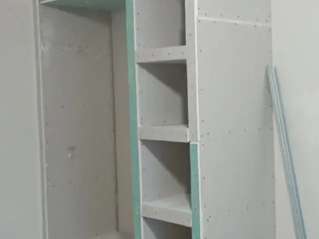Built-in plasterboard closet recess construction in paphos, Paphos — Paphos - Kato Paphos