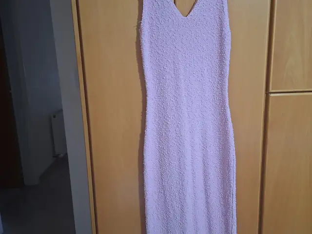 Νew knit dress pink colour, Larnaca — Drosia
