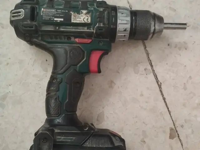 Parkside PABS 20-Li D4 cordless drill charger and battery, Nicosia — Agios Dometios - Agios Georgios