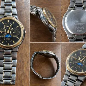 Vintage citizen moon phase 4330-432258-fully working, Επαρχία Λευκωσίας — Λακατάμεια - Αγία Παρασκευή