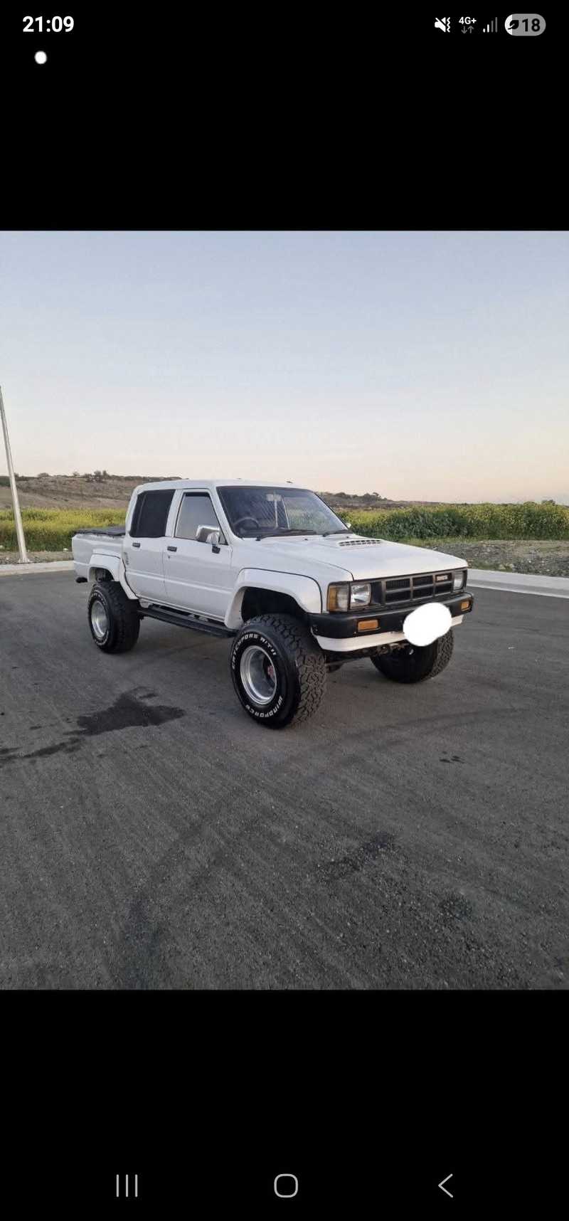 1986 Toyota Hilux 2,5L 1986 Cyprus