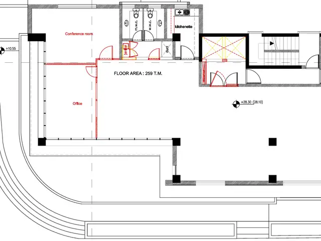 4th floor office for rent, Επαρχία Λεμεσού — Λεμεσός - Αγία Ζώνη - 2