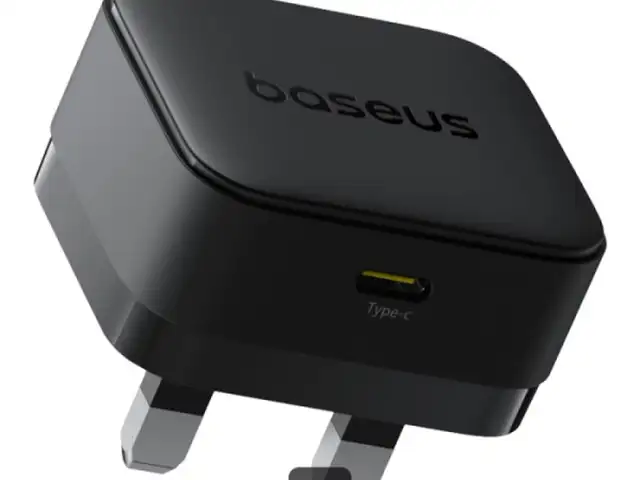 Baseus charger wall 20w usb-c palm series uk black, Limassol — Agios Athanasios