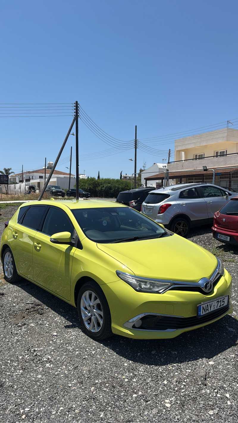 Toyota Auris 1,5L 2015