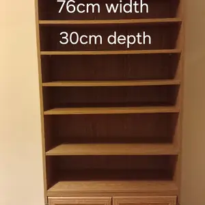 Wooden bookshelf, Limassol — Limassol - Neapolis