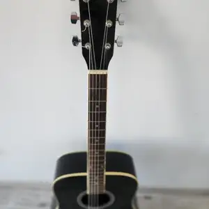 Harley Benton D-120BK Black Acoustic Guitar + case, Limassol — Agios Athanasios