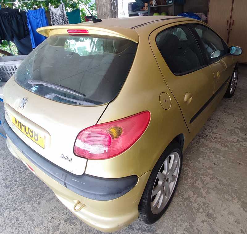 2004 Peugeot 206 2004 Cyprus