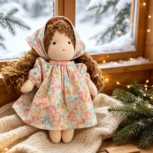 Brand new handmade waldorf meadow doll, christmas gift, Limassol — Limassol - Agia Zoni