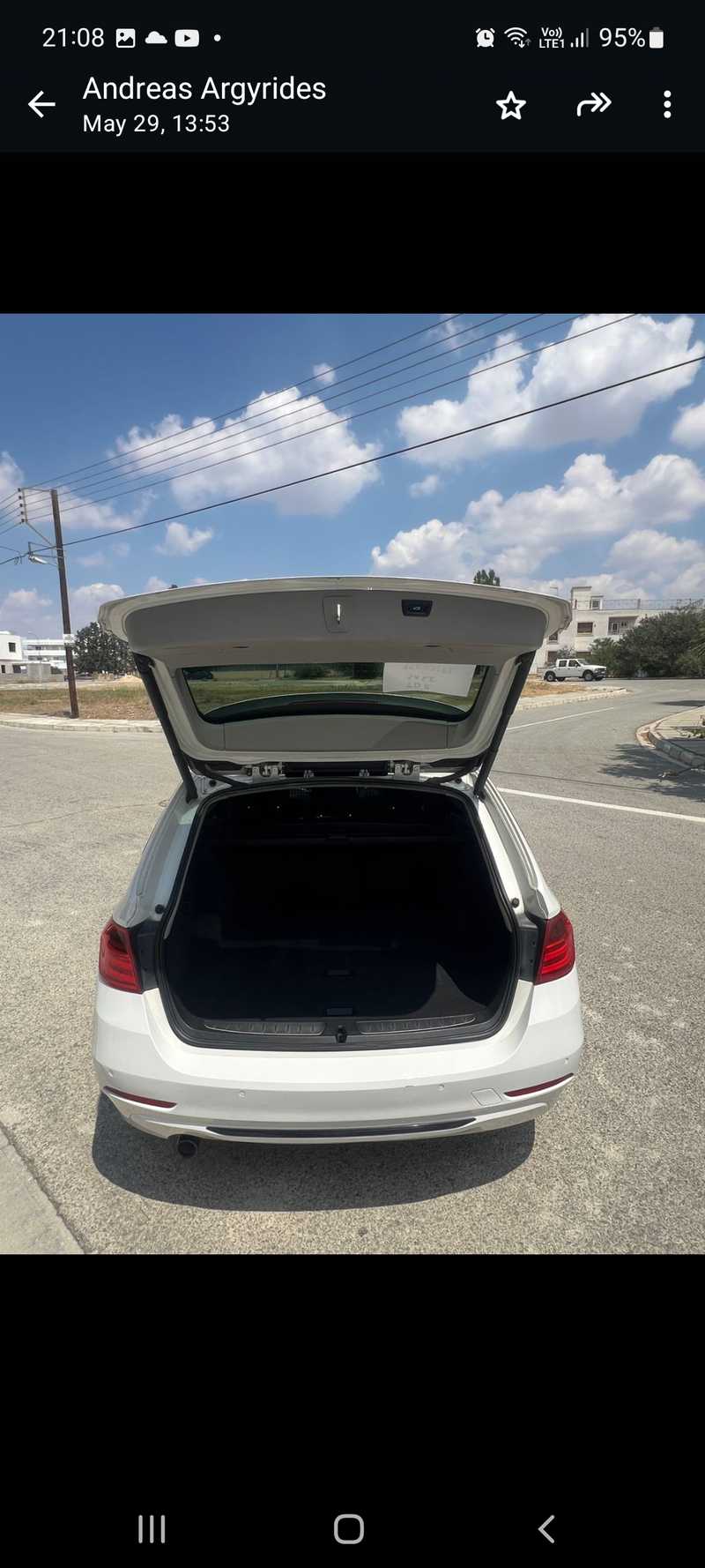 2015 BMW 3-Series 2,0L 2015 Cyprus