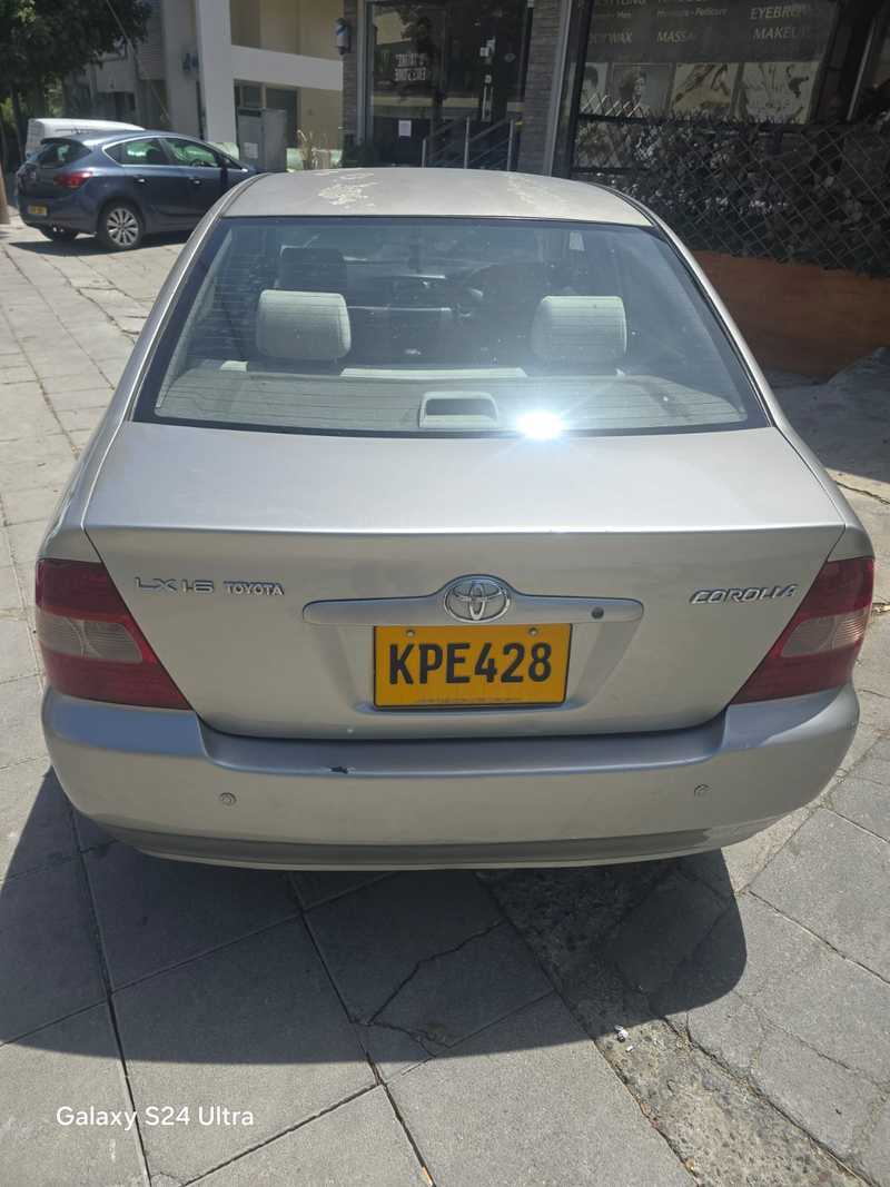 2002 Toyota Corolla Verso 1,6L 2002 Cyprus