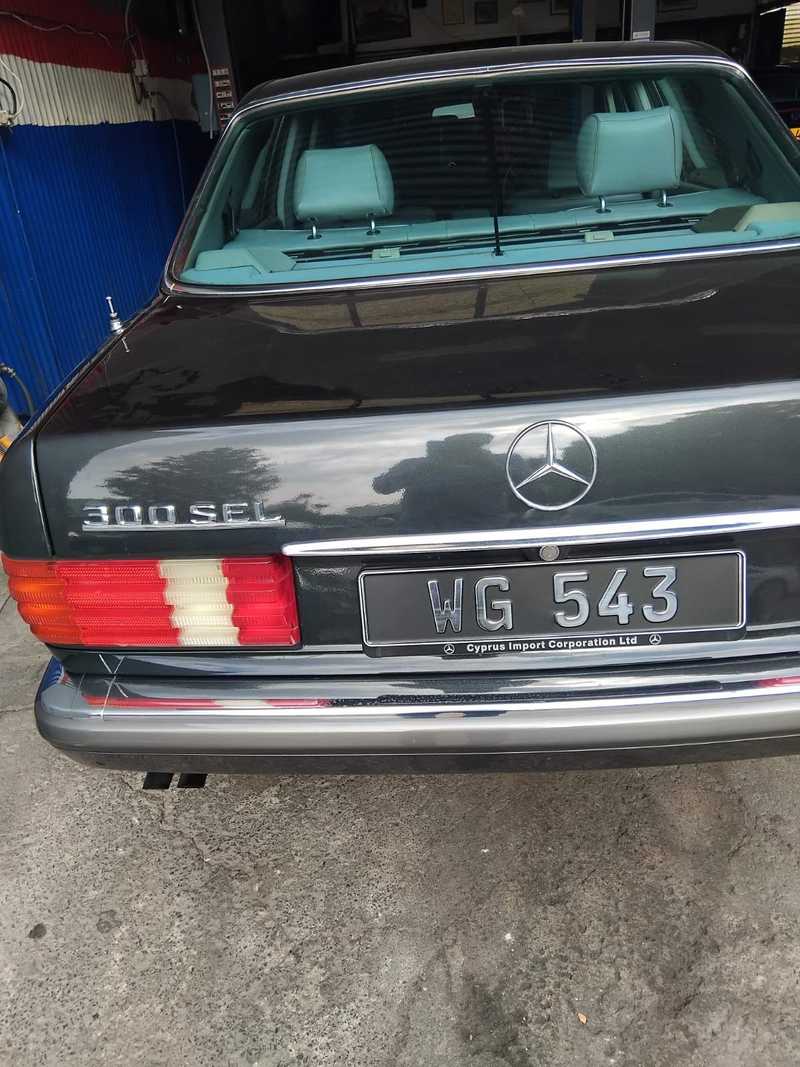 1989 Mercedes-Benz S-Class 3,0L 1989 Cyprus