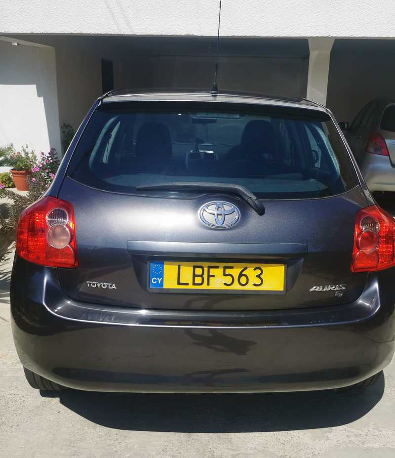 2007 Toyota Auris 1,5L 2007 Cyprus