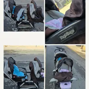 Peg perego double stroller in good condition with all accessories, Επαρχία Λευκωσίας — Λευκωσία - Καϊμακλί