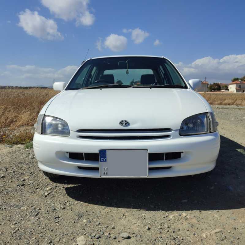 1998 Toyota Starlet 1,3L 1998 Cyprus