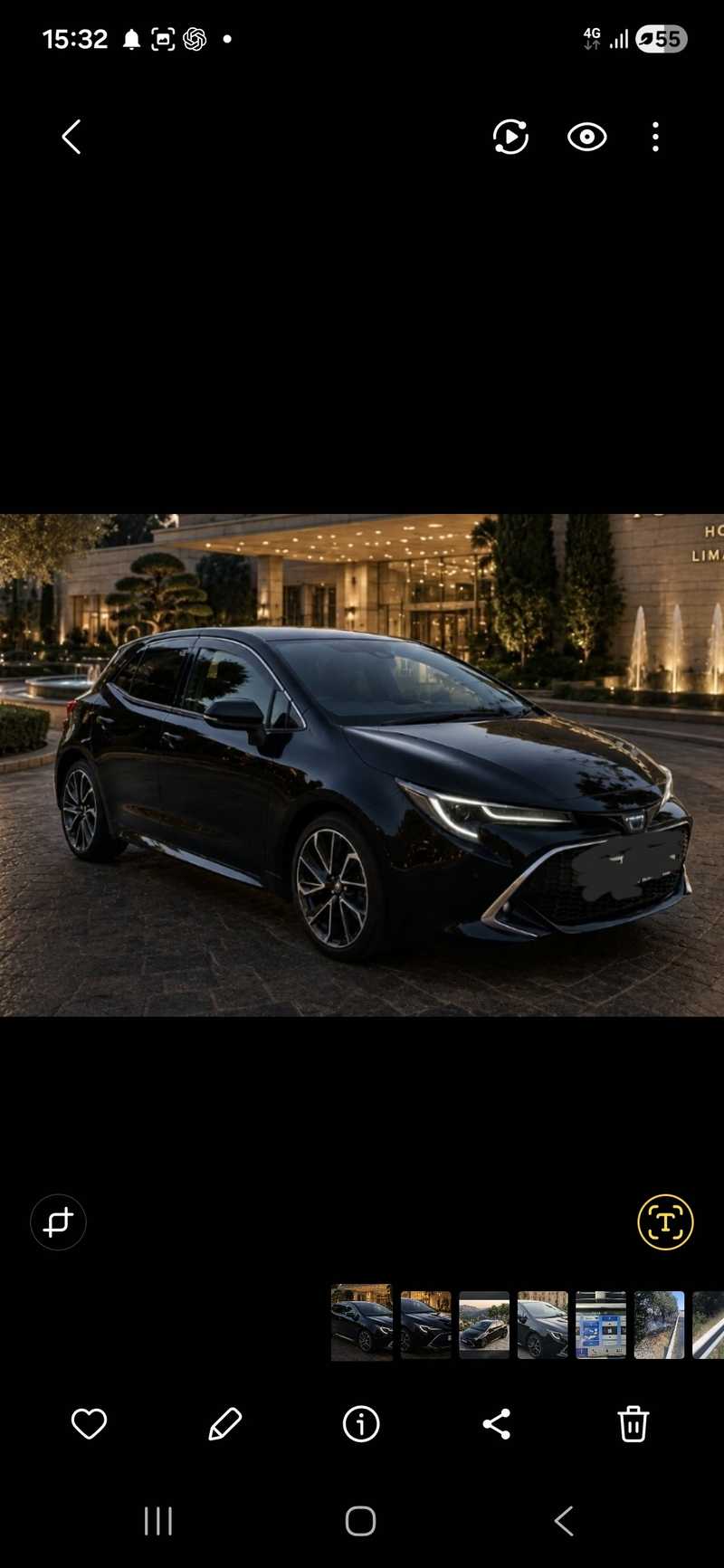 Toyota Corolla 1,8L 2022