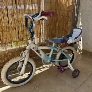 Frozen / elsa kids bike with doll sleigh ages 2-5, Επαρχία Λεμεσού — Λεμεσός - Μέσα Γειτονιά