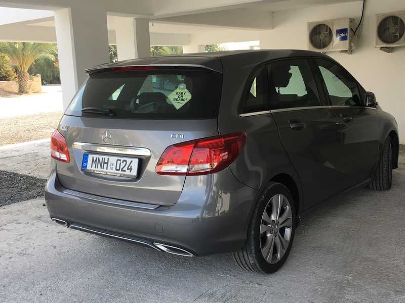 2016 Mercedes-Benz B-Class 1,5L 2016 Cyprus