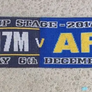 Tottenham APOEL / ΑΠΟΕΛ. Champions League 2017-2018. Knitted scarf. Away match., Επαρχία Λευκωσίας — Λευκωσία - Φανερωμένη