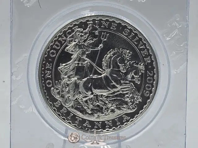 Britannia 1 oz 2009 queen elizabeth ii silver 999 bullion coin, Επαρχία Λευκωσίας — Λατσιά - Άγιος Γεώργιος