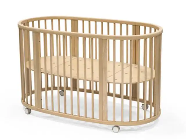 Stokke sleepi bed with mattres and protective cushion, Nicosia — Lakatameia - Archangelos-Anthoupoli