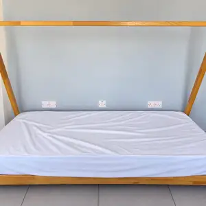 Childrens Wooden House Bed for SaleWooden childrens bed, Limassol — Limassol - Zakaki