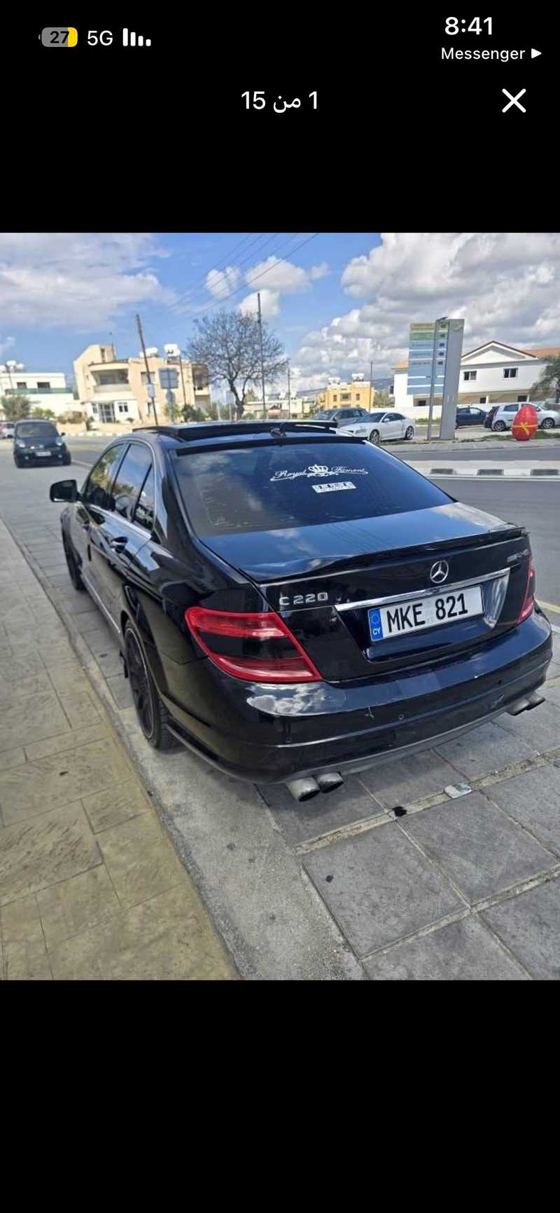 2007 Mercedes-Benz C-Class 2,1L 2007 Cyprus