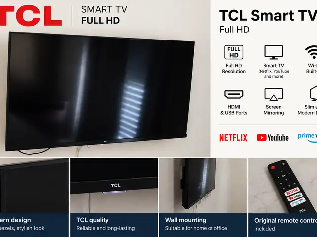 Tcl smart tv in very good condition.large screen with slim modern design., Επαρχία Λεμεσού — Άγιος Τύχων
