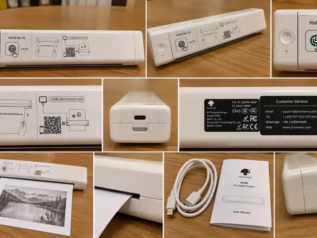 Phomemo m08f a4 portable bluetooth thermal printer inkless, Επαρχία Λευκωσίας — Λακατάμεια - Άγιος Νικόλαος