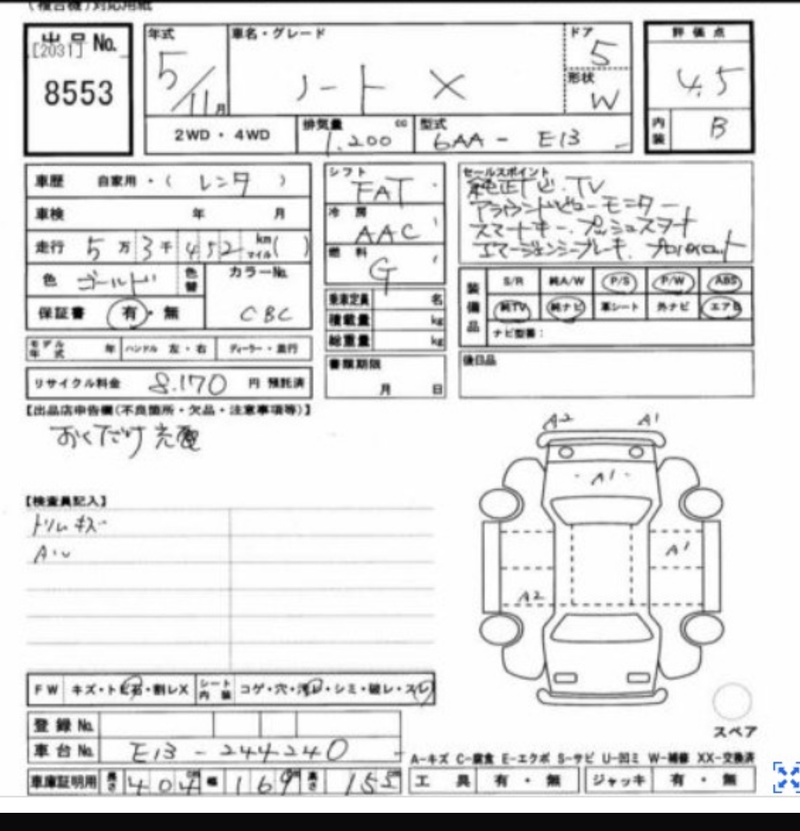 2023 Nissan Note 1,2L 2023 Cyprus