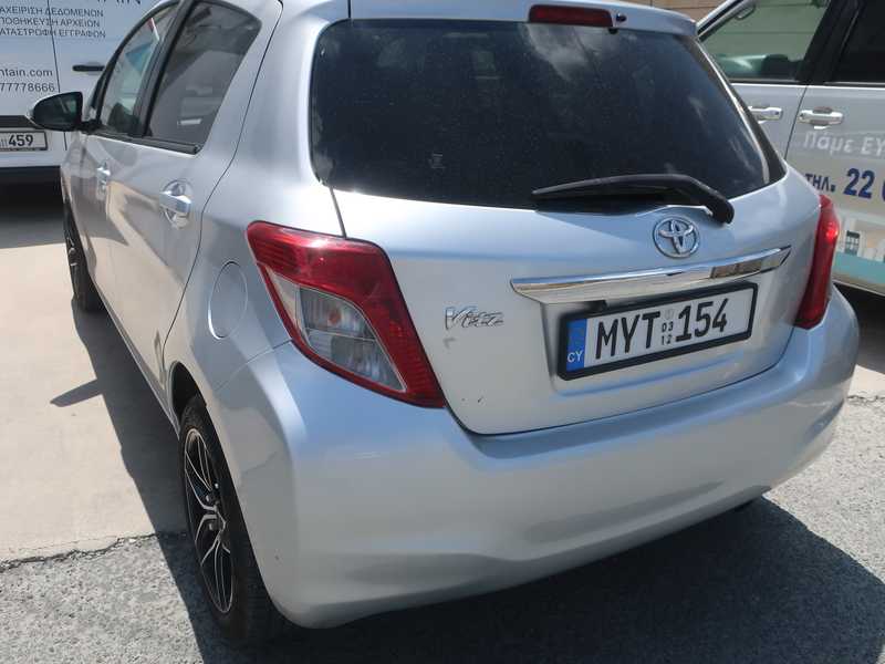 2012 Toyota Vitz 1,3L 2012 Cyprus