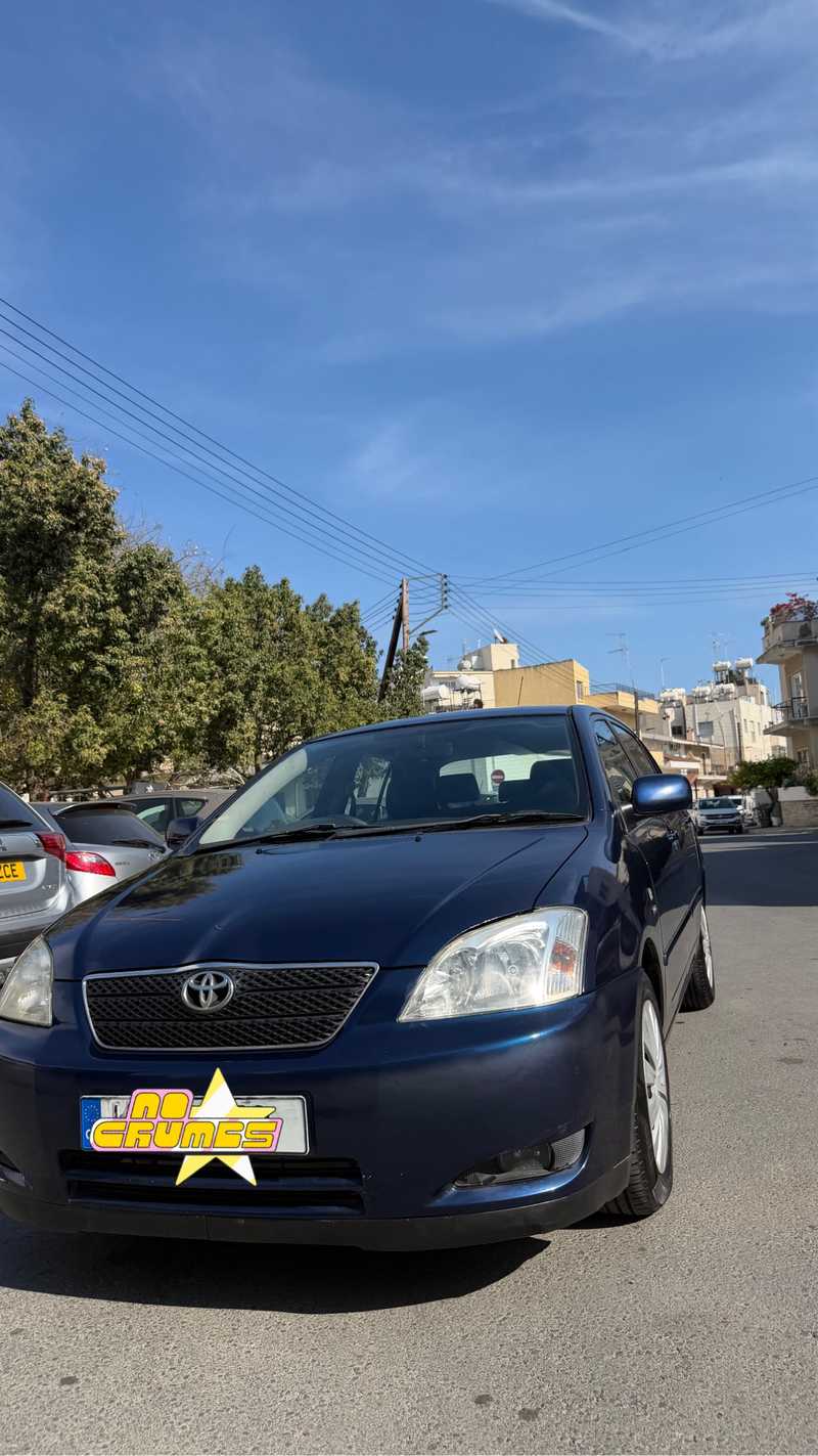 2004 Toyota Corolla 1,6L 2004 Cyprus